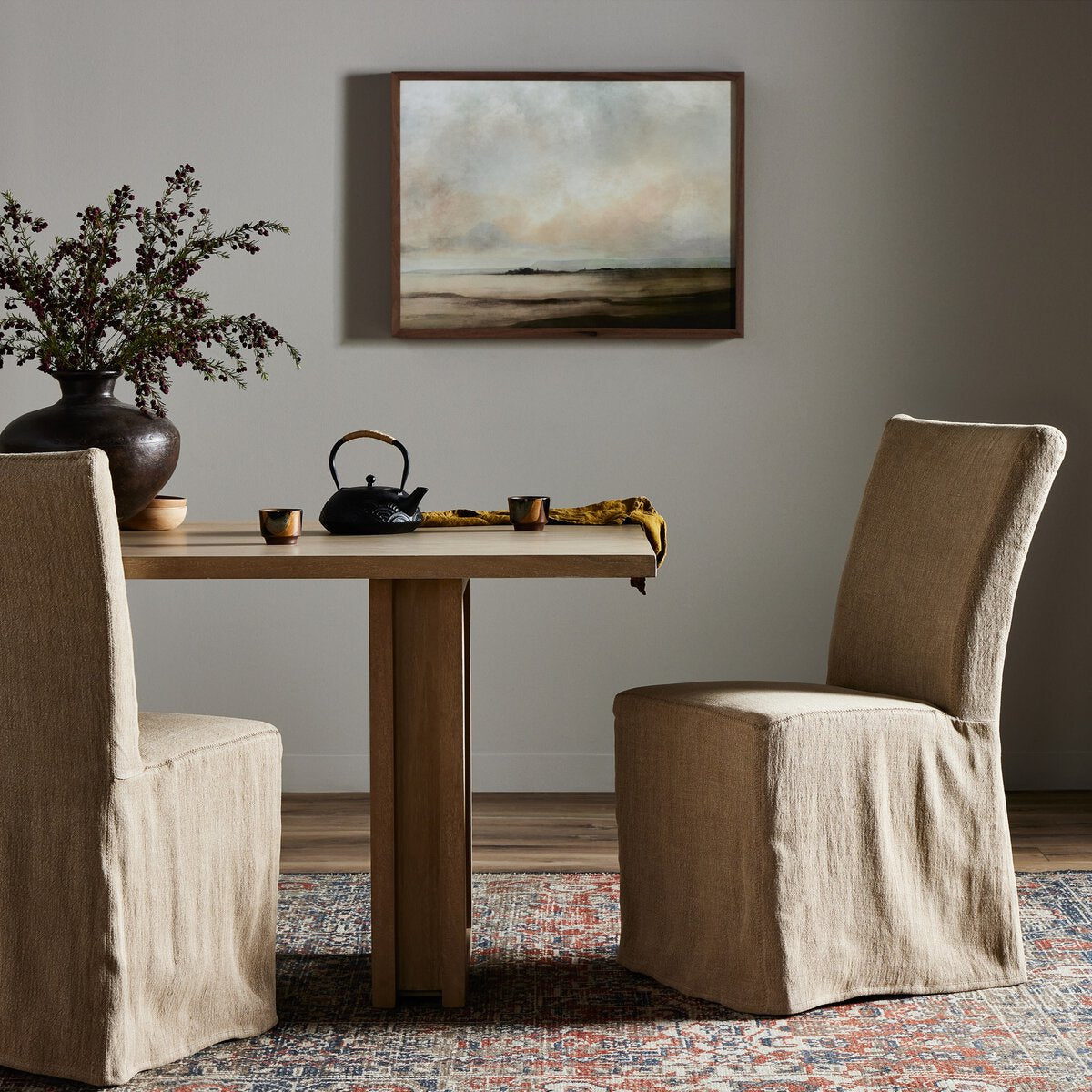Vista Slipcovered Dining Chair | Floor Sample