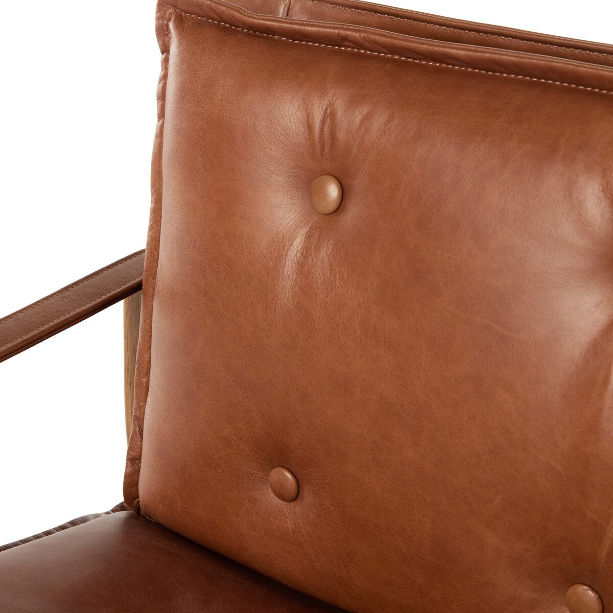 Lenz Dining Armchair | Sonoma Chestnut Floor Sample