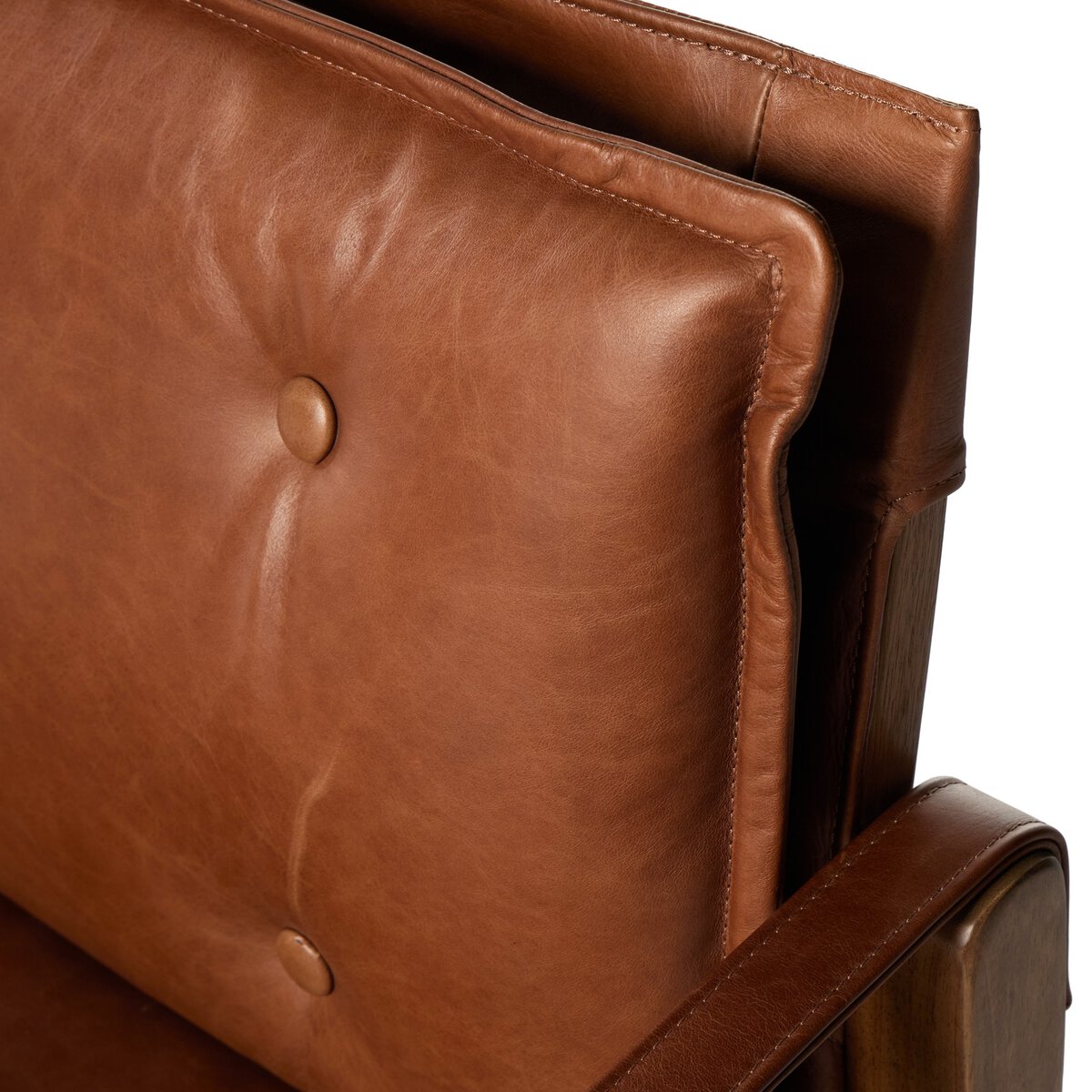 Lenz Dining Armchair | Sonoma Chestnut Floor Sample