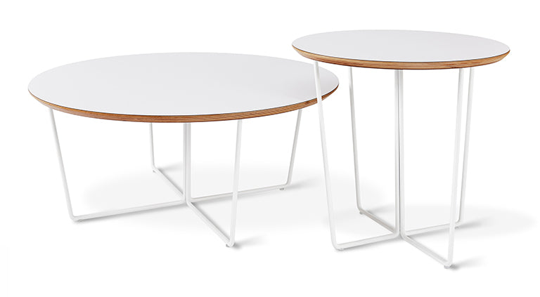 Array Coffee Table | Round White