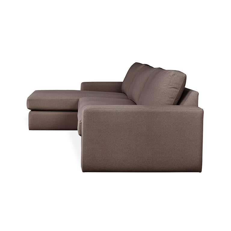 Ashdale Sectional | Merino Carob