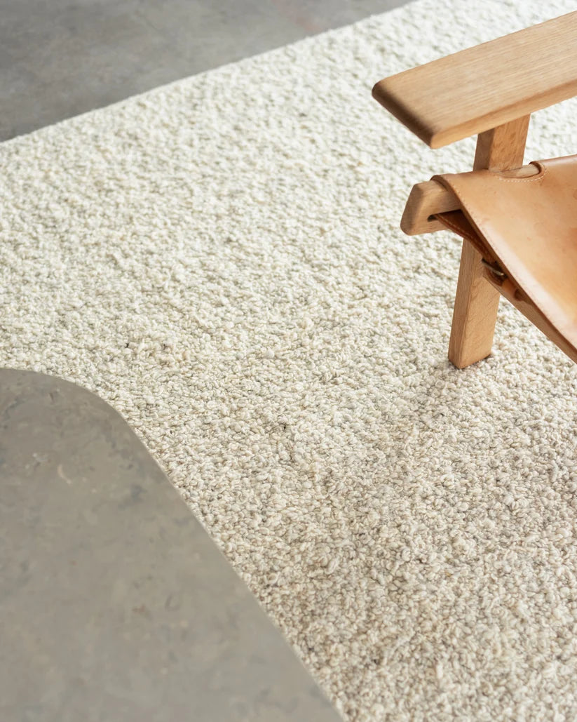 BOUCLÉ Silver Area Rug | Floor Sample