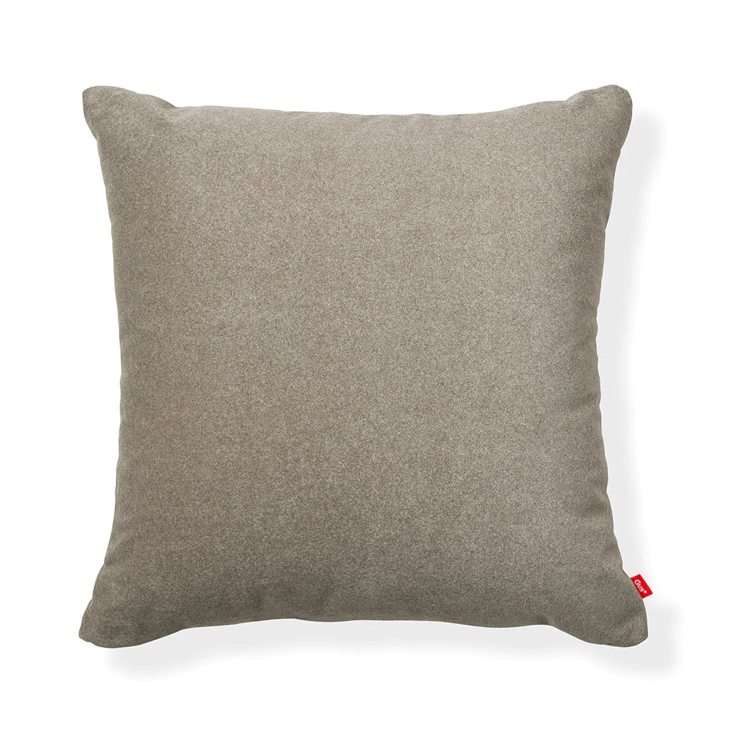 Merino Cygnet/Merino Heather | Puff Pillow