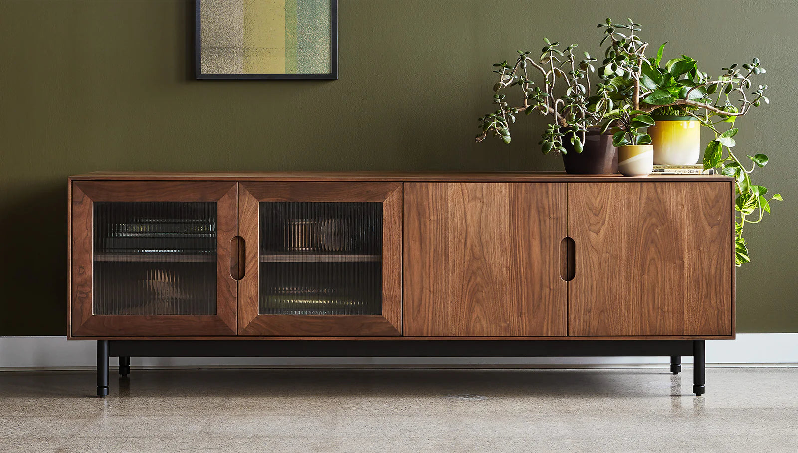 Munro Credenza Walnut | Floor Sample