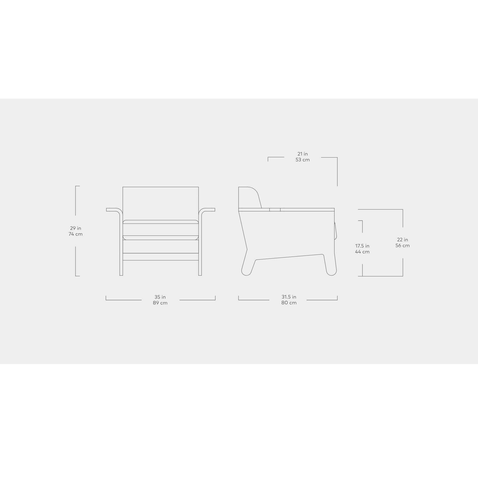 Lodge Chair | Lattice Copper