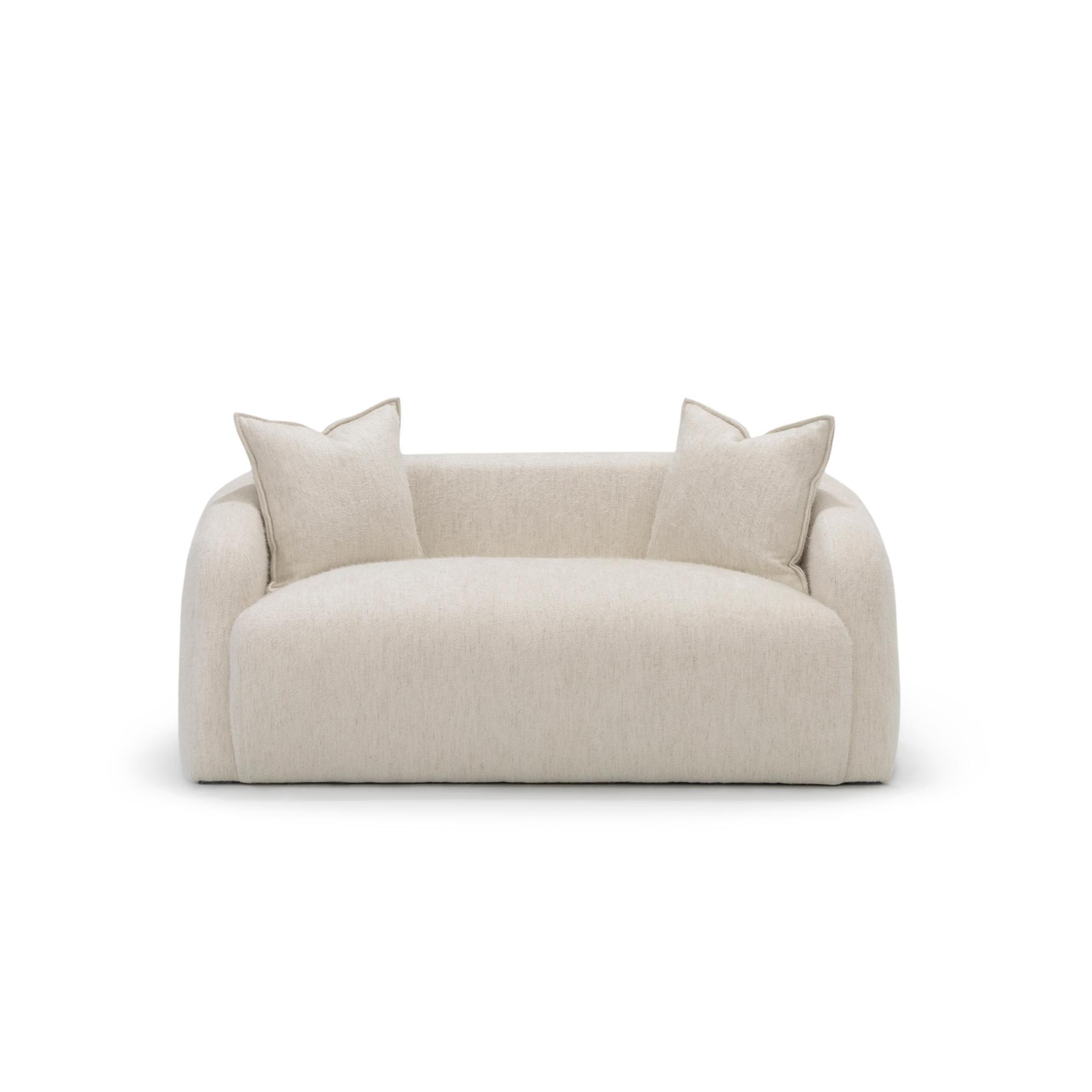 Theo Club Loveseat | Cuddles Bone