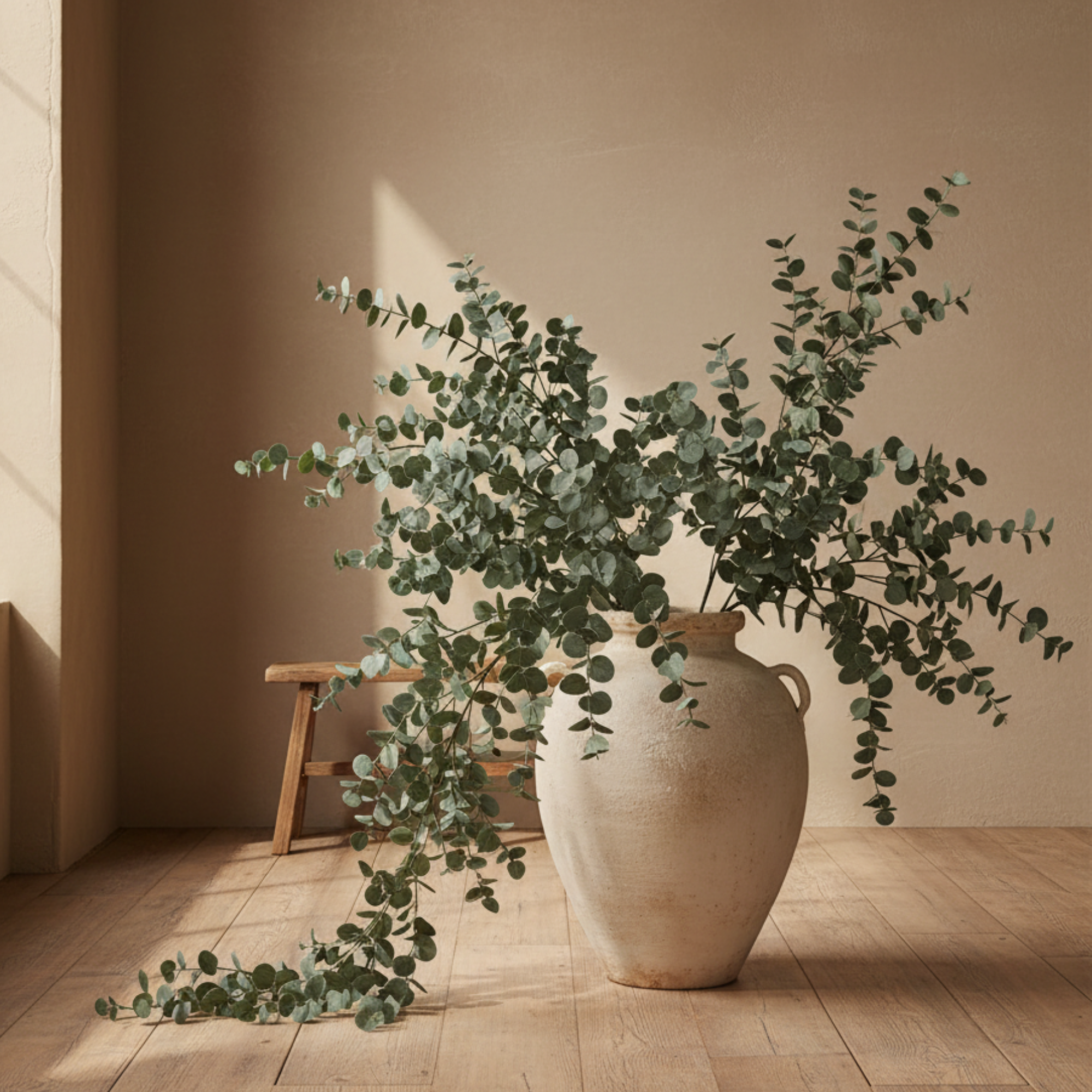 Grand Eucalyptus Spray | Grey/Green