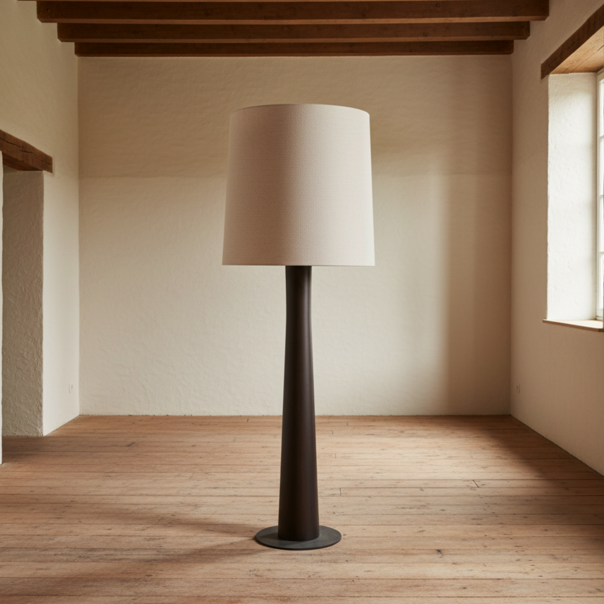 Como Floor Lamp | Customizable Ash or Walnut