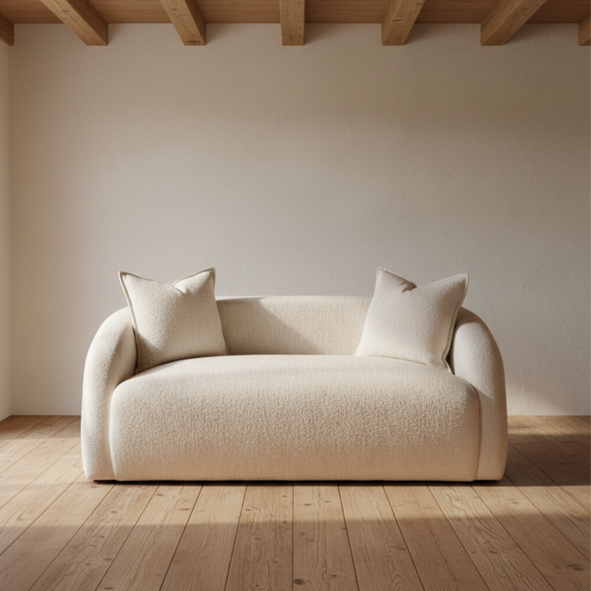 Theo Club Loveseat | Cuddles Bone