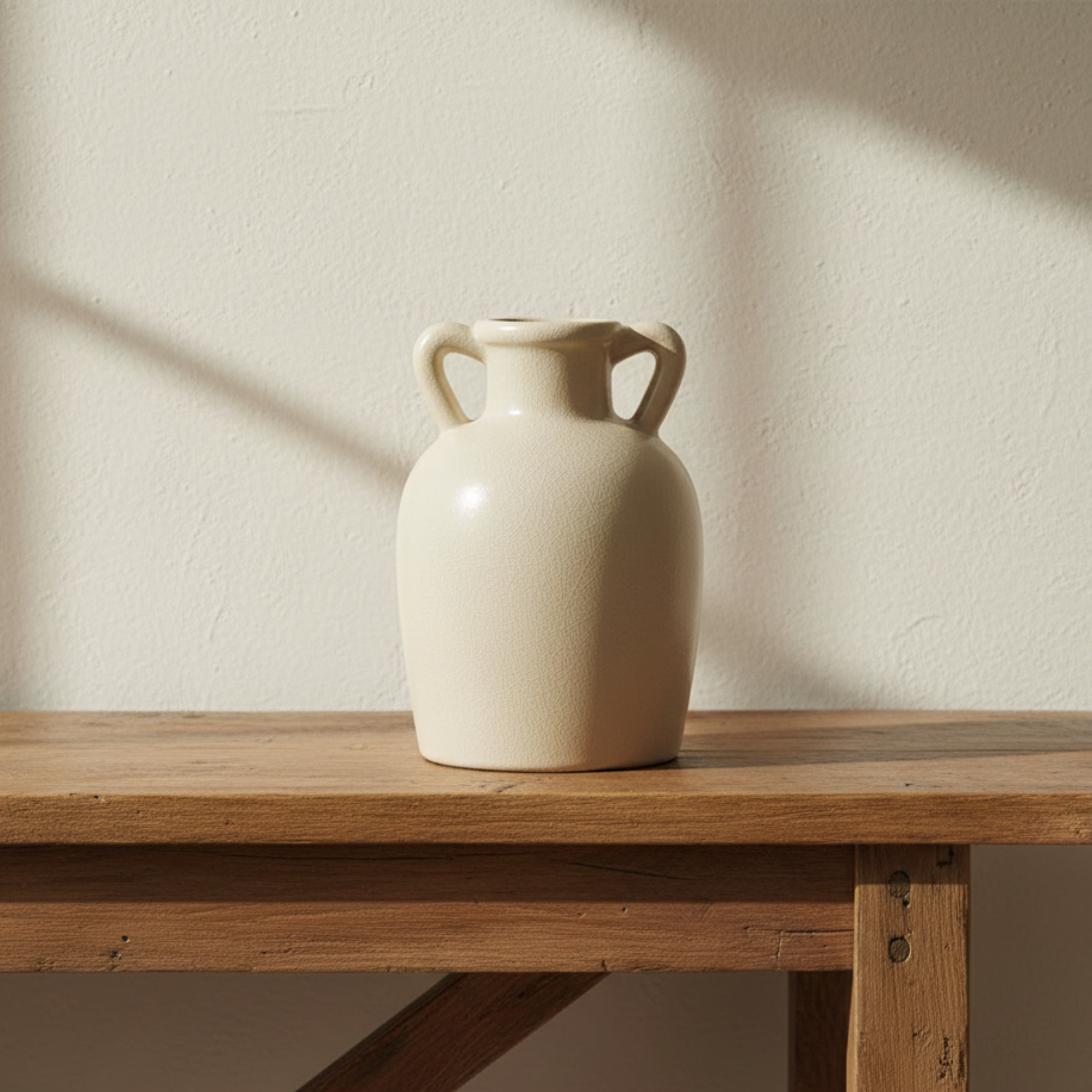 Babin Amphora Style Glazed Ceramic Vase | Small