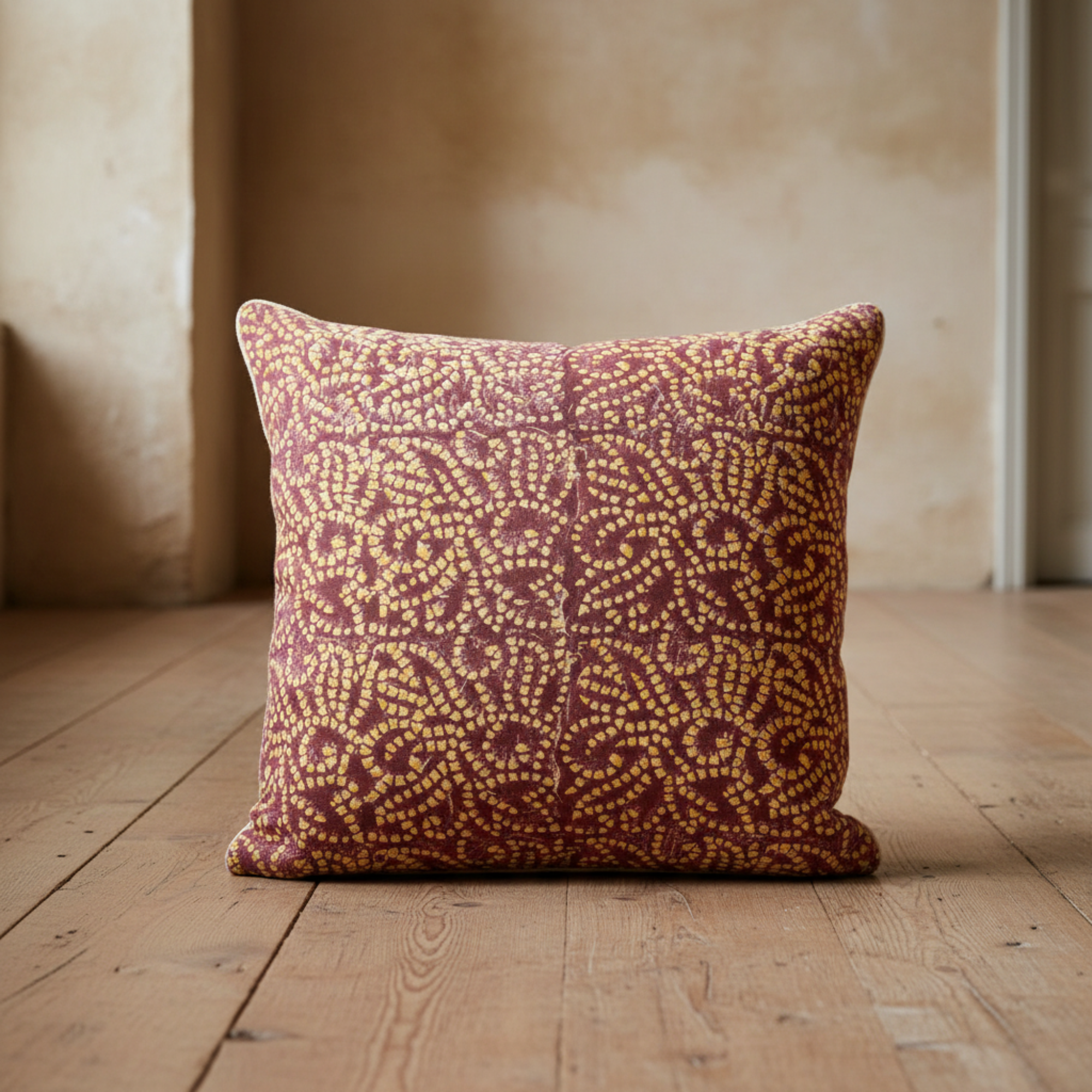 Nur Saffron Pillow