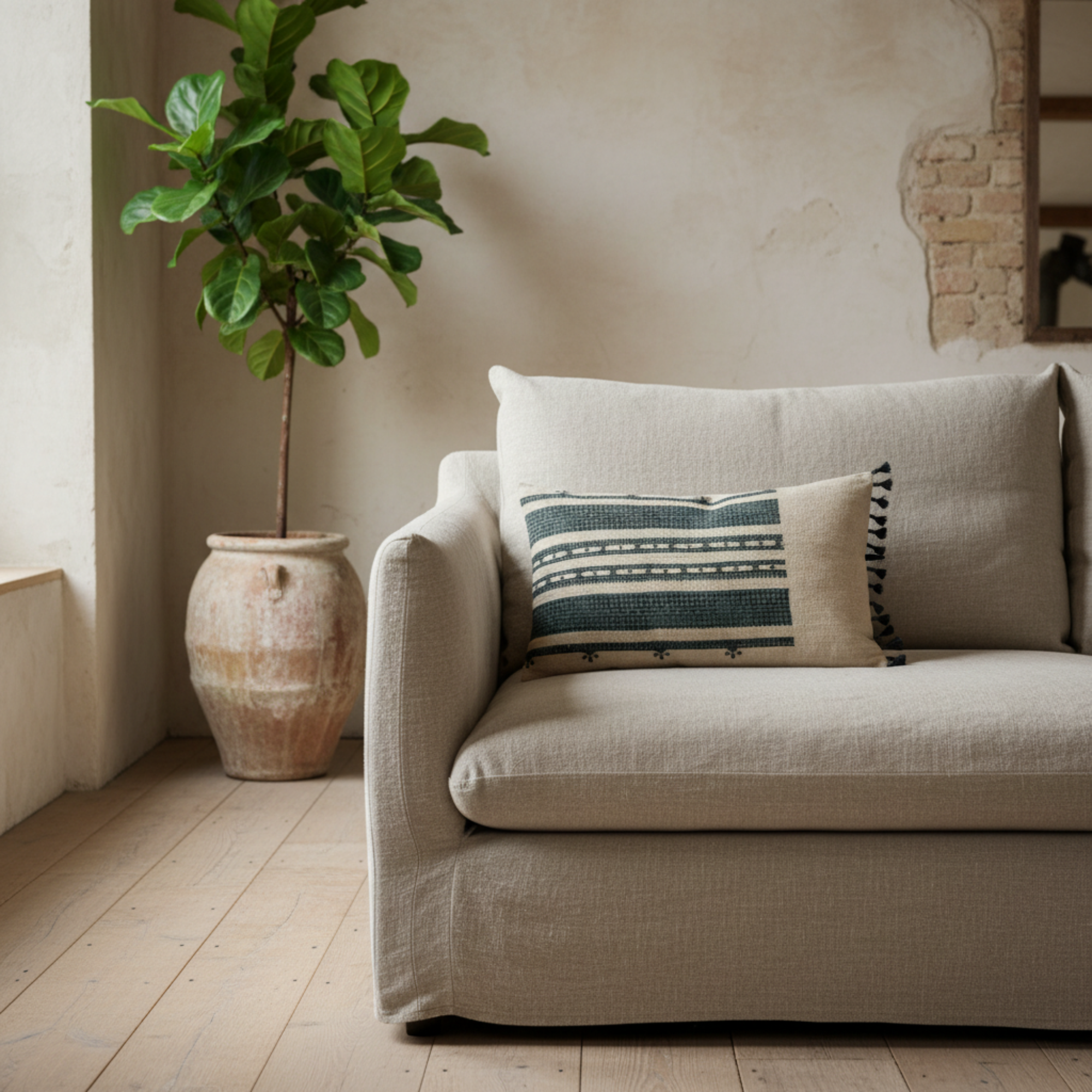 Jarawa Hand Blocked Pillow