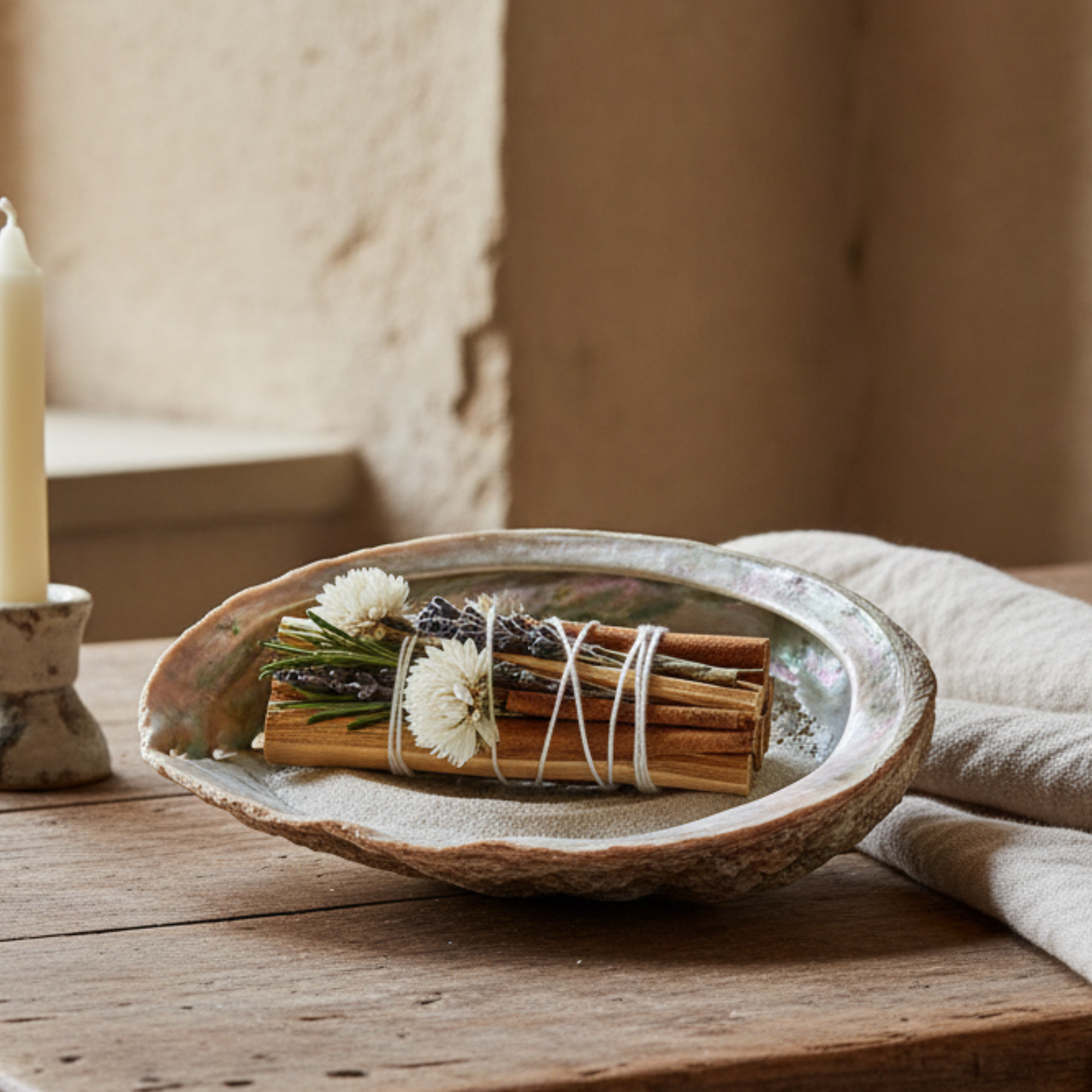 Palo Santo Floral Herb Smudge