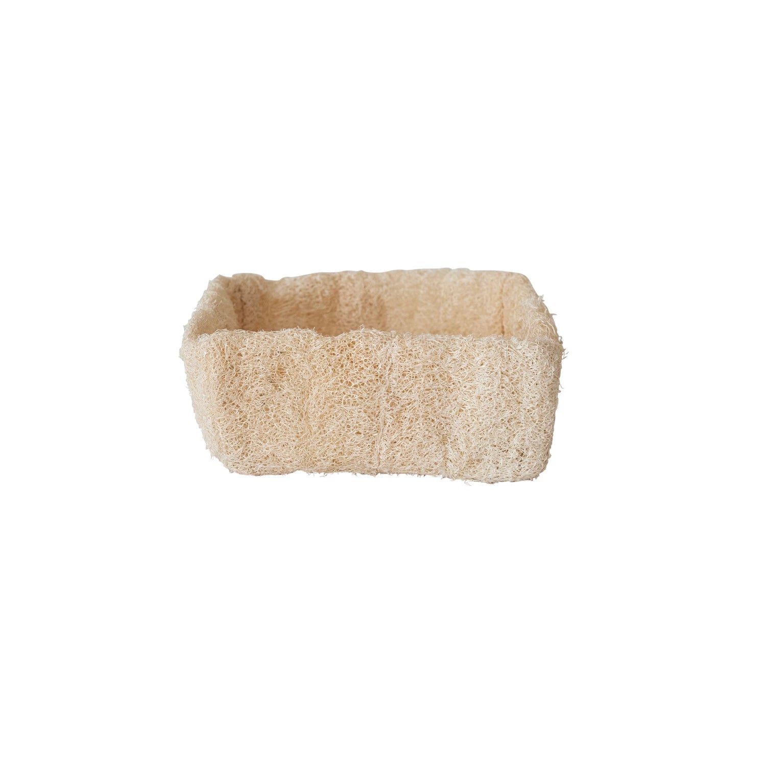 Natural Loofah Soap Dish | Large