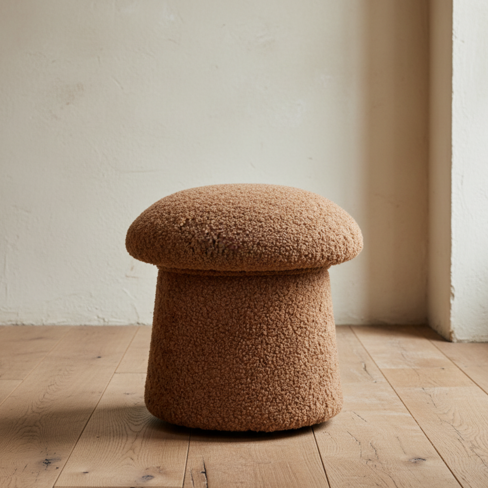 Funky Mushroom Storage Ottoman | Brown Large