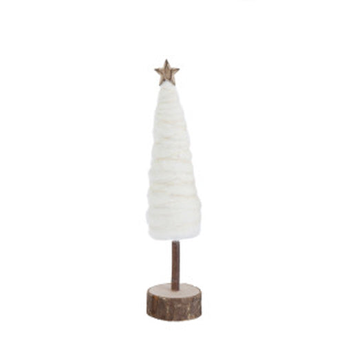 Wool Christmas Tree with Star