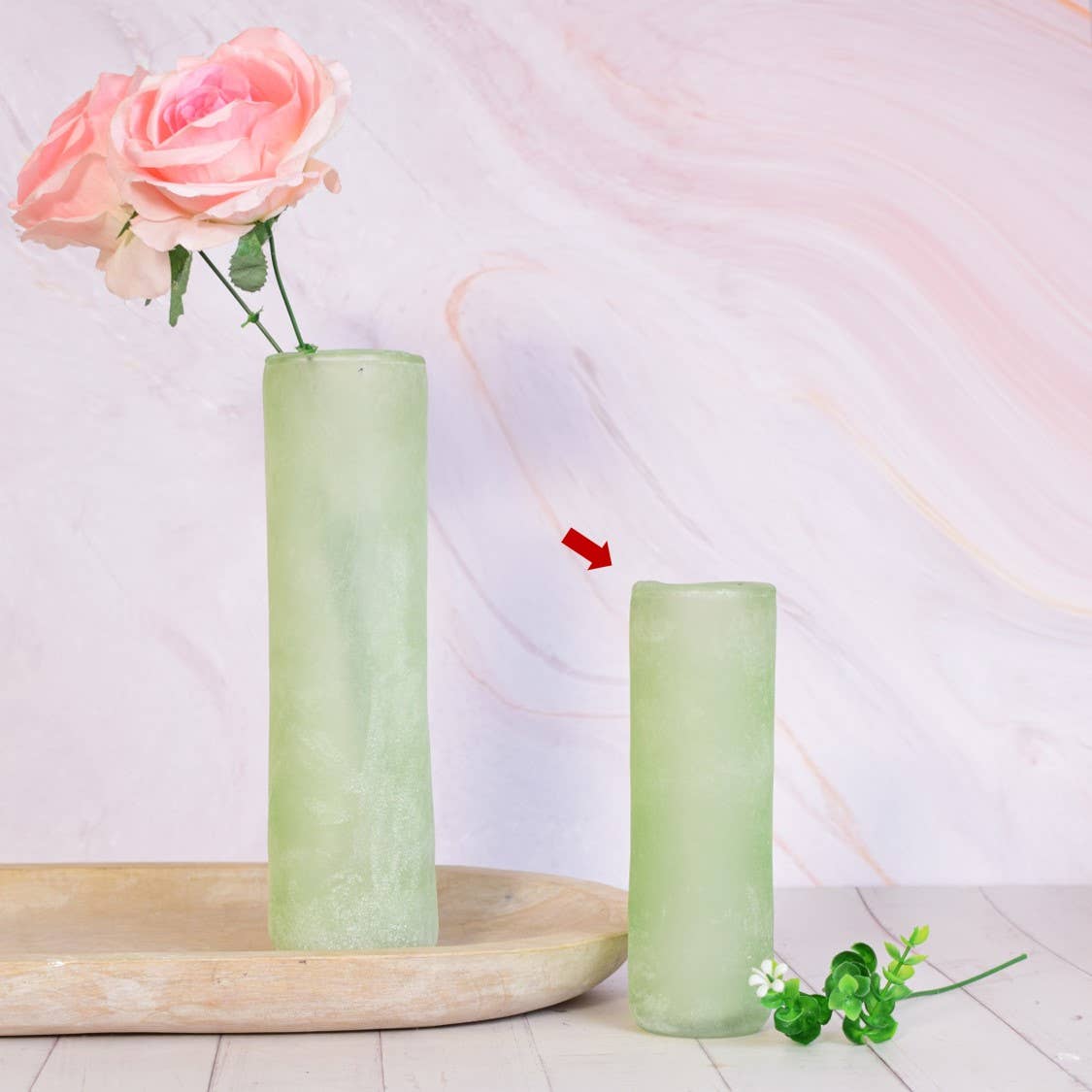 Green Vera Vase | Small
