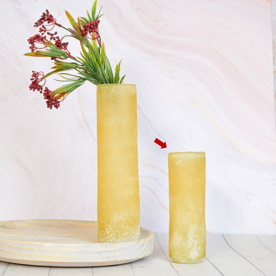 Yellow Vera Vase | Small