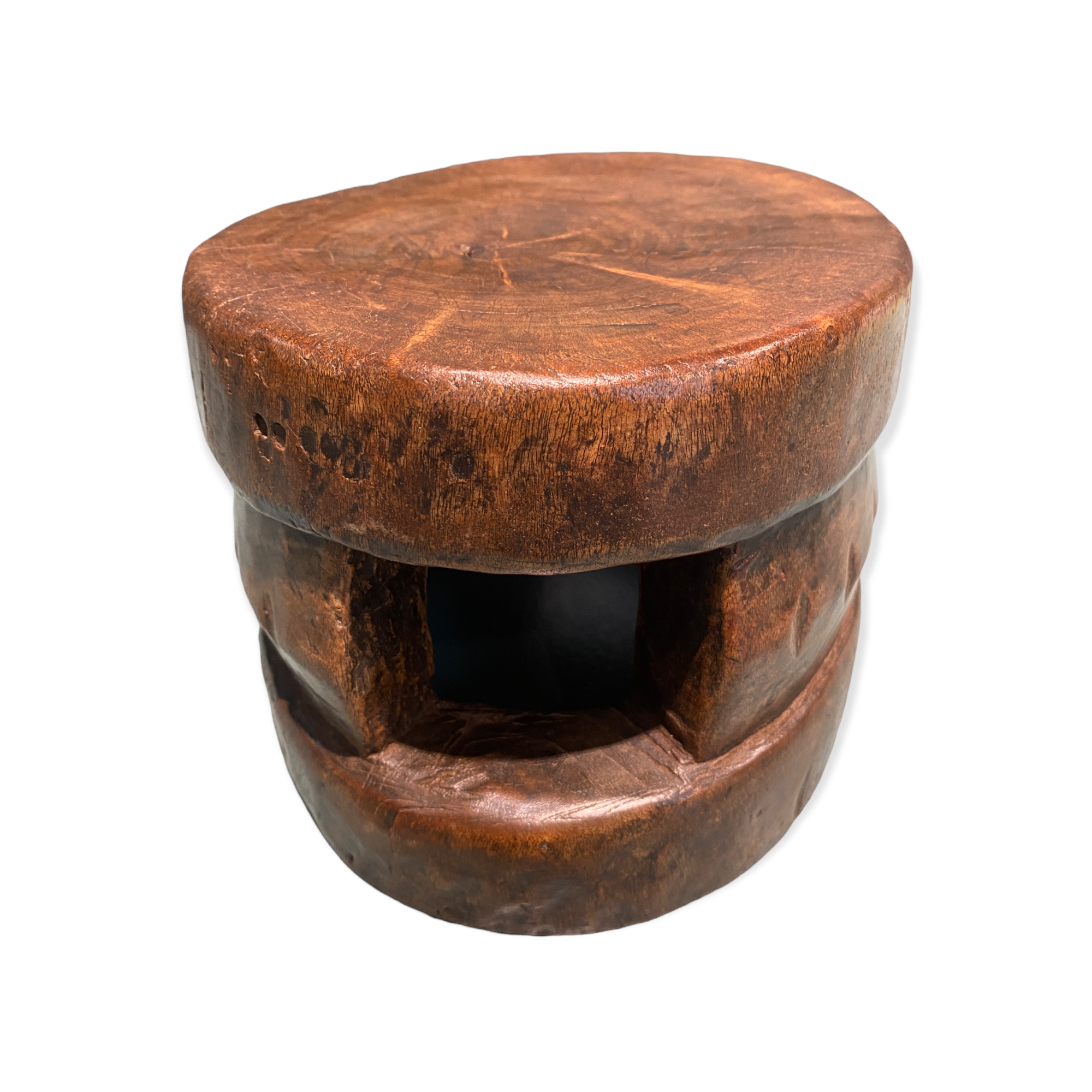 Yoruba Hand Carved Stool Four