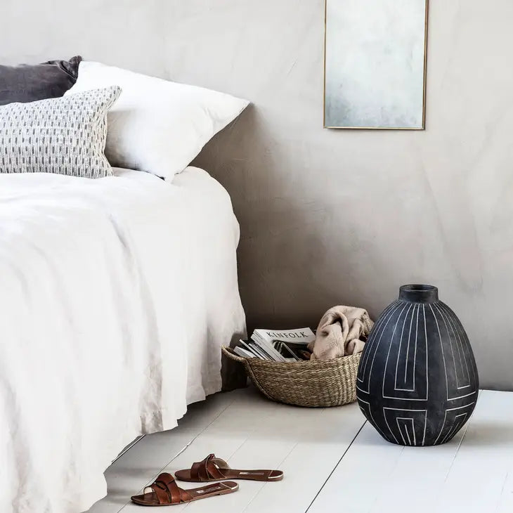 Aljeco Vase | Grey/Black
