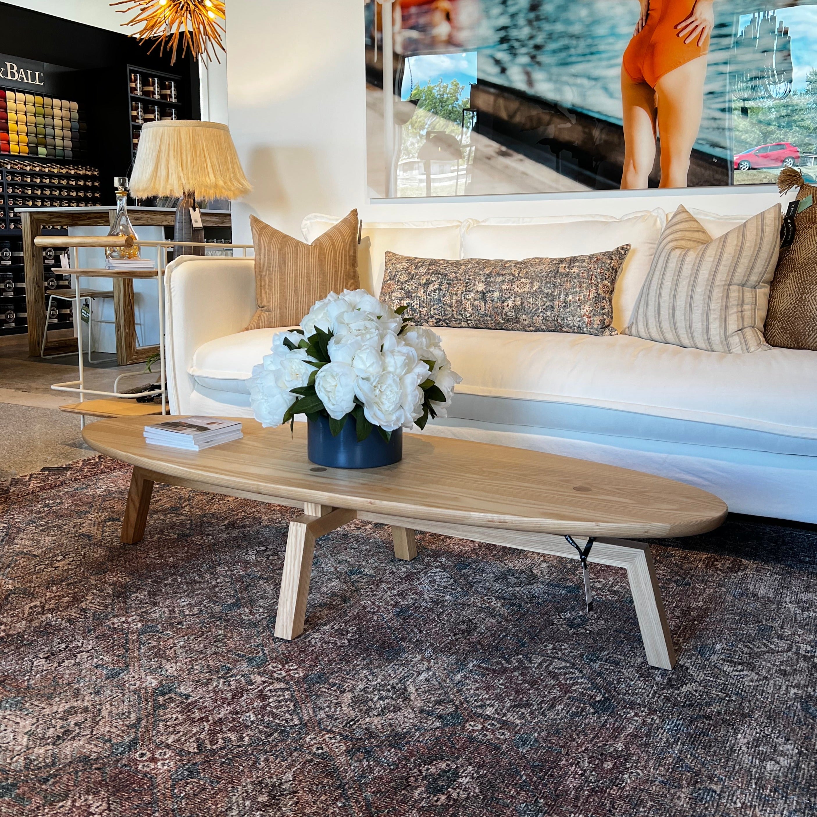 Solana Oval Coffee Table | Floor Sample