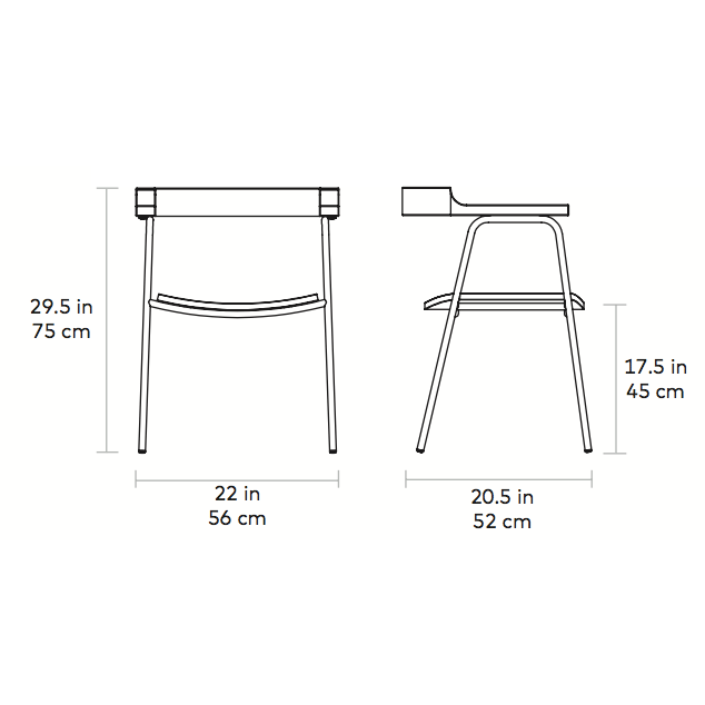 Principal Chair Black Ash | Floor Sample