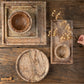 Rectangular Rainforest Marble Tray