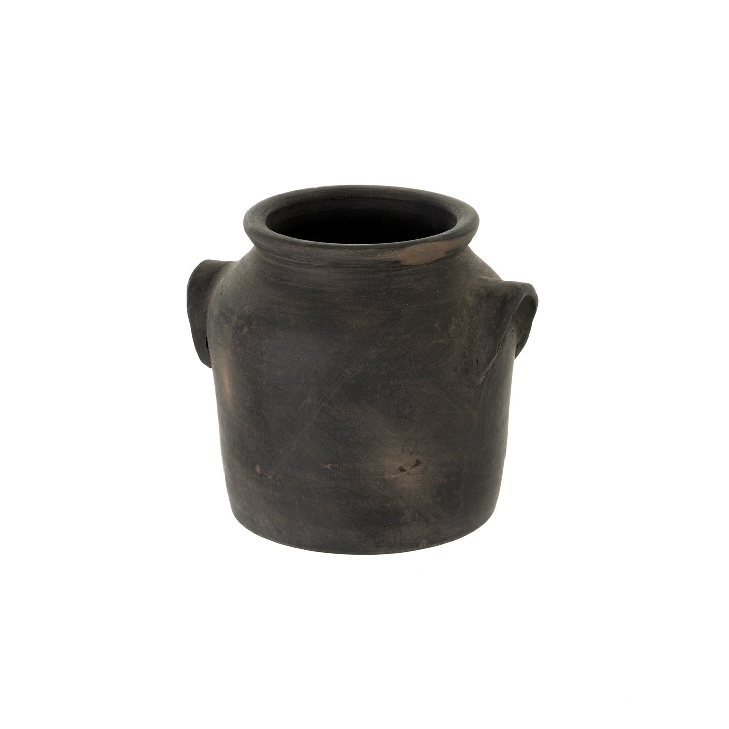 Milos Burnt Terracotta Urn | Small