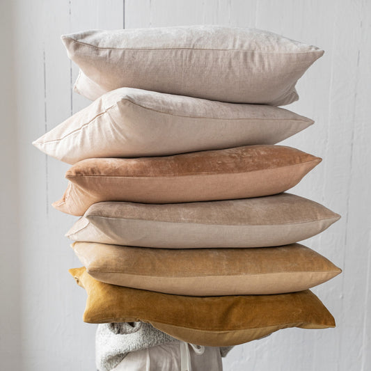 Vera Velvet Pillow | Gold