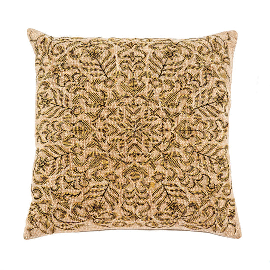 Flora Embroidered Pillow