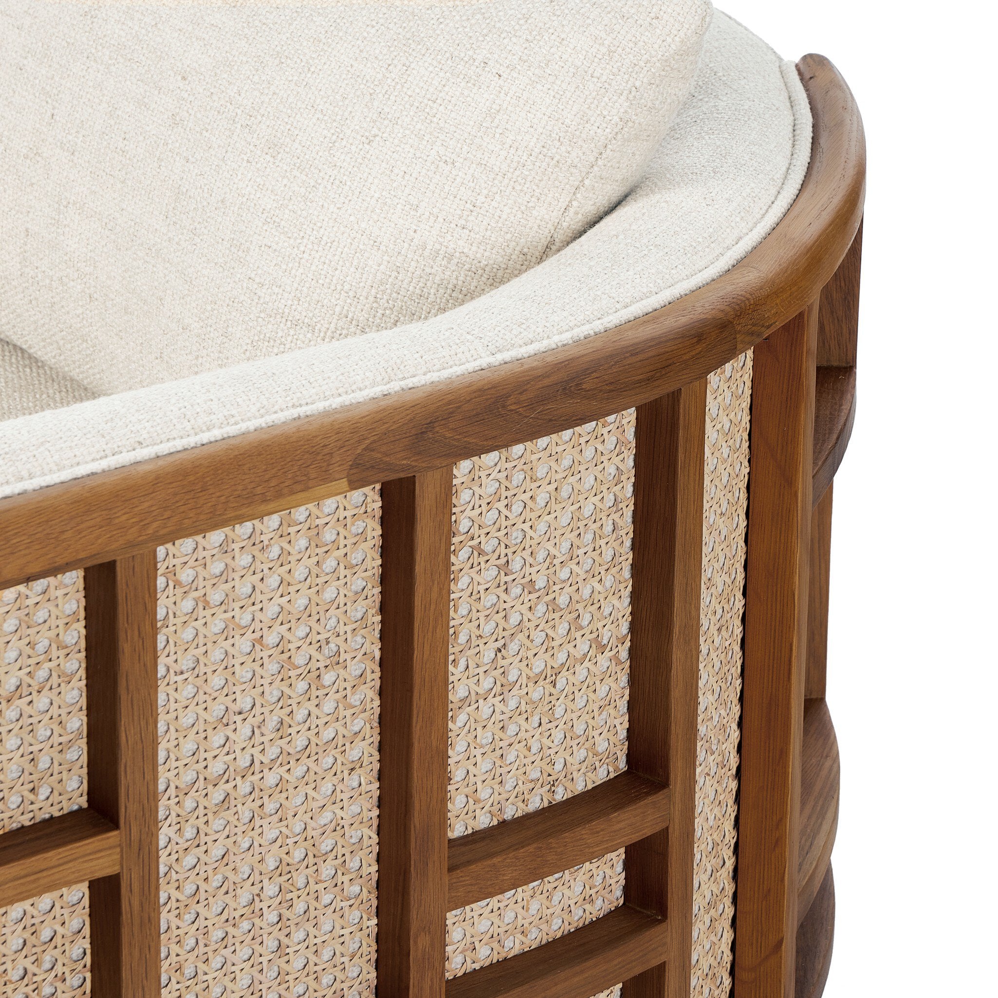 June Chair | Natural Oak Thames Cream