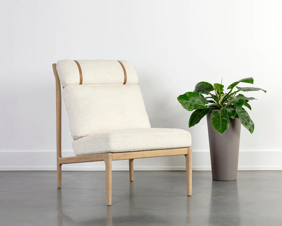 Elanor Lounge Chair | Light Oak