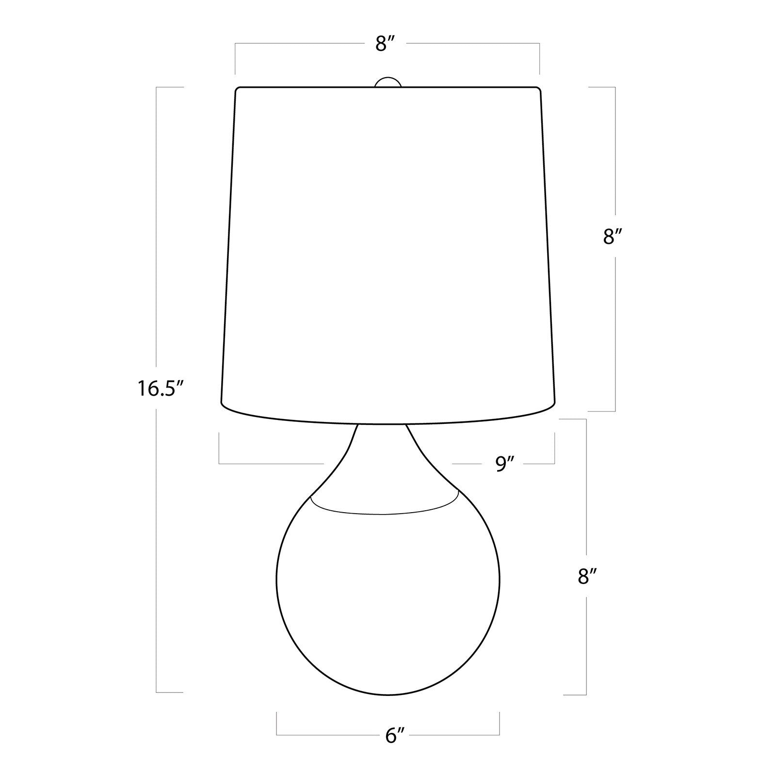 Barrett Marble Mini Lamp