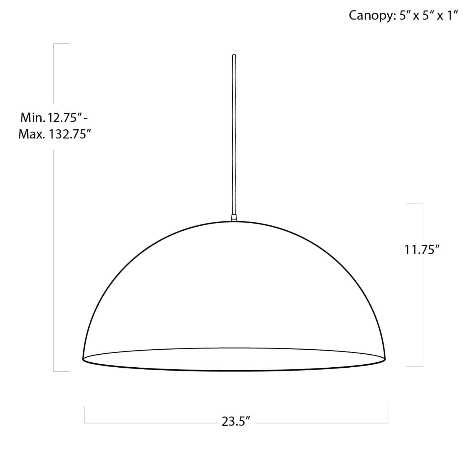Sigmund Pendant | Large Floor Sample
