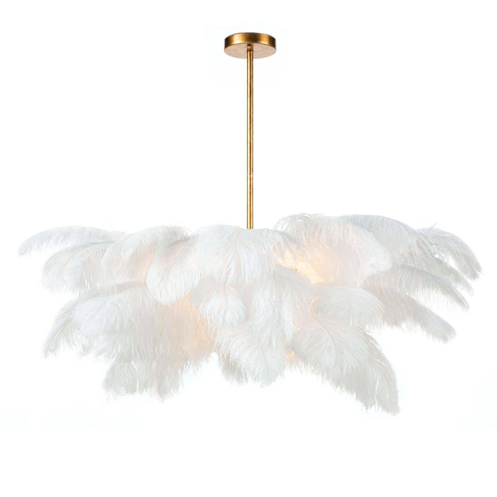 Josephine Feather Chandelier | Floor Sample