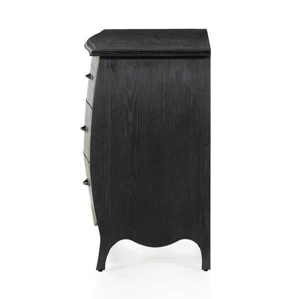 Antoinette Chest | Distressed Black