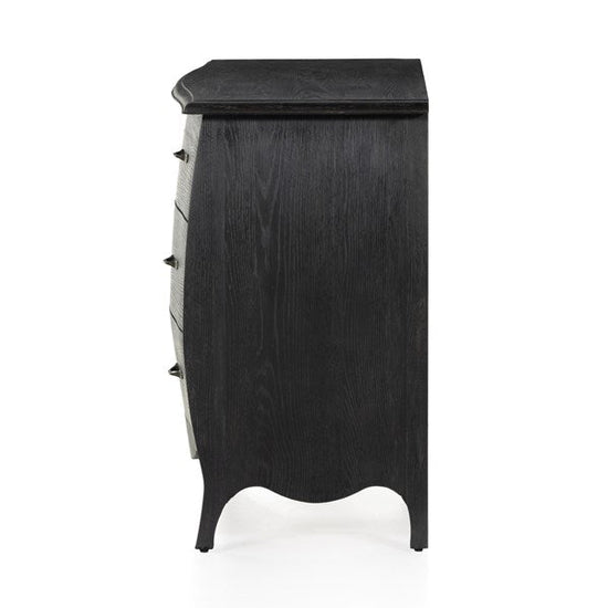 Antoinette Chest | Distressed Black