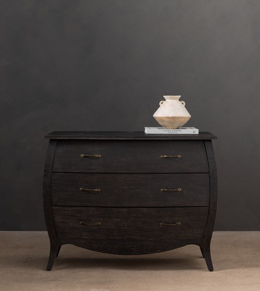 Antoinette Chest | Distressed Black