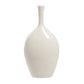 Lilo White Crackle Ceramic Vase