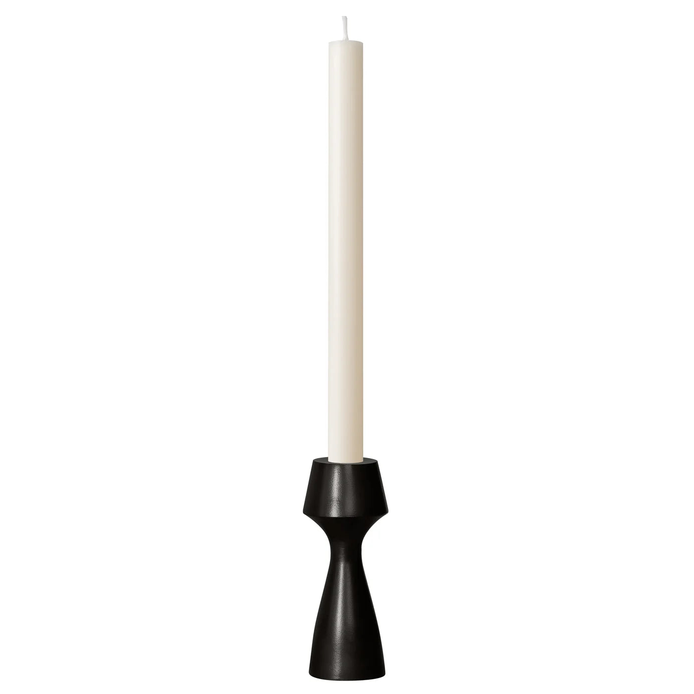 Moda Matte Black Taper Candle Holder