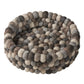 MODWOOL Felt Ball 9" Diameter Decor Bowl | Multi-Natural