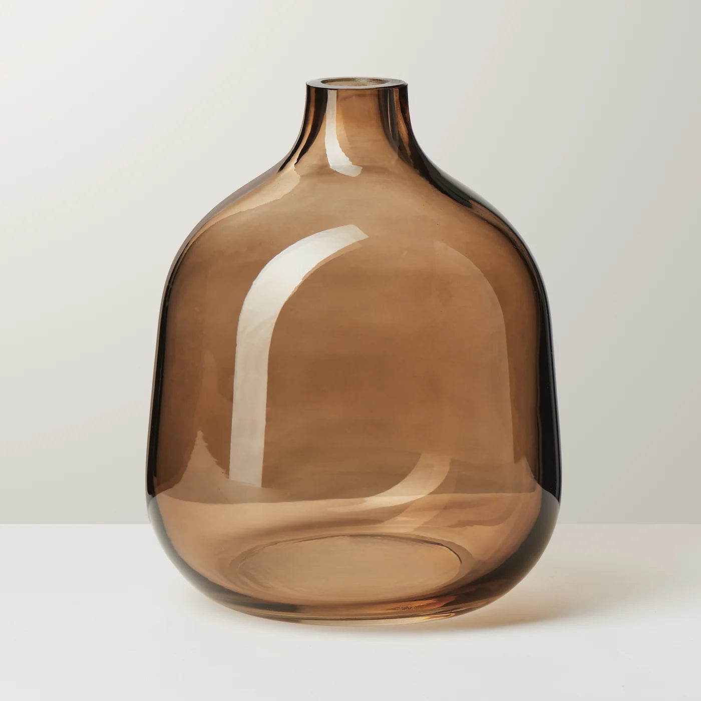 Belle Glass Bud Vase | Toasted Coconut