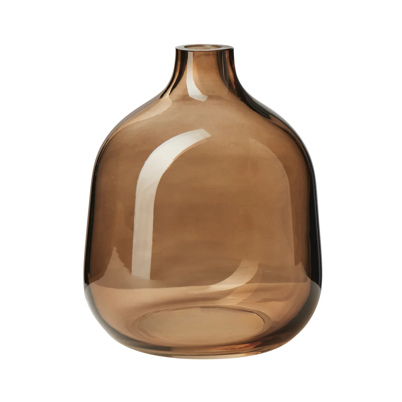 Belle Glass Bud Vase | Toasted Coconut