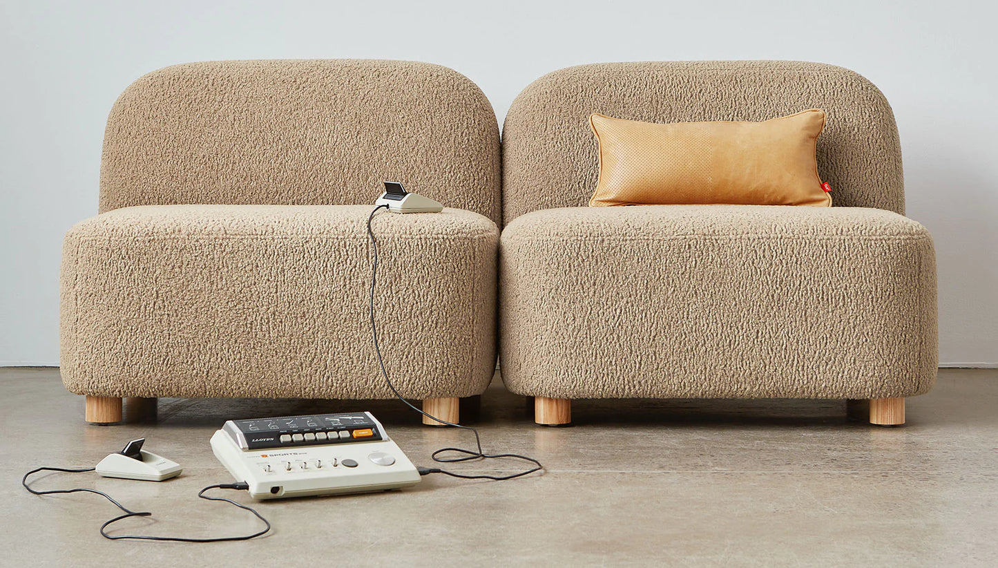 Circuit Modular 3-pc Armless Sofa