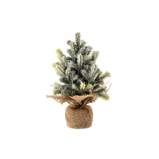 Faux Frosted Pine Tabletop Tree | Small