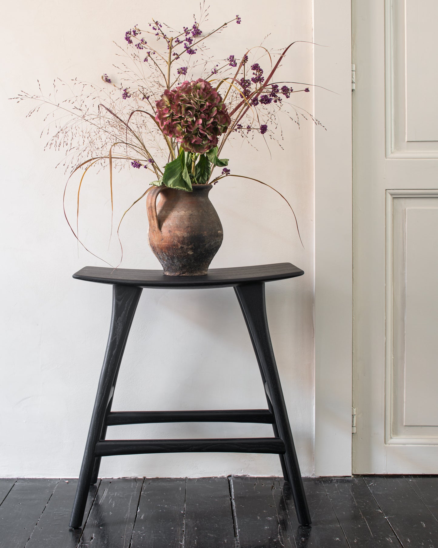 Load image into Gallery viewer, Osso Counter Stool | Oak Black
