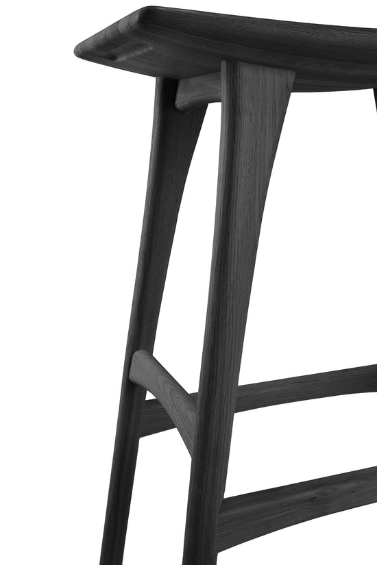 Osso Bar Stool | Oak Black
