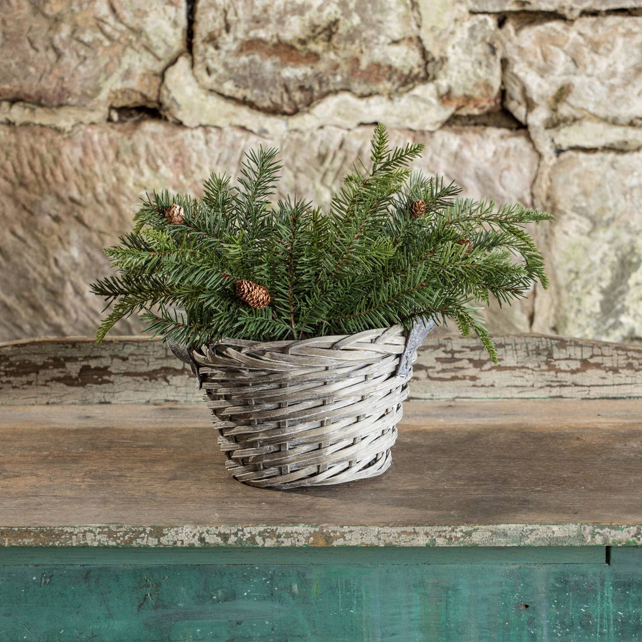 Douglas Fir Spray with Cones | 19"