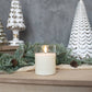 Clear Glass 3D Flame Candle | 4"