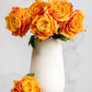 Orange Duchess Rose Stem